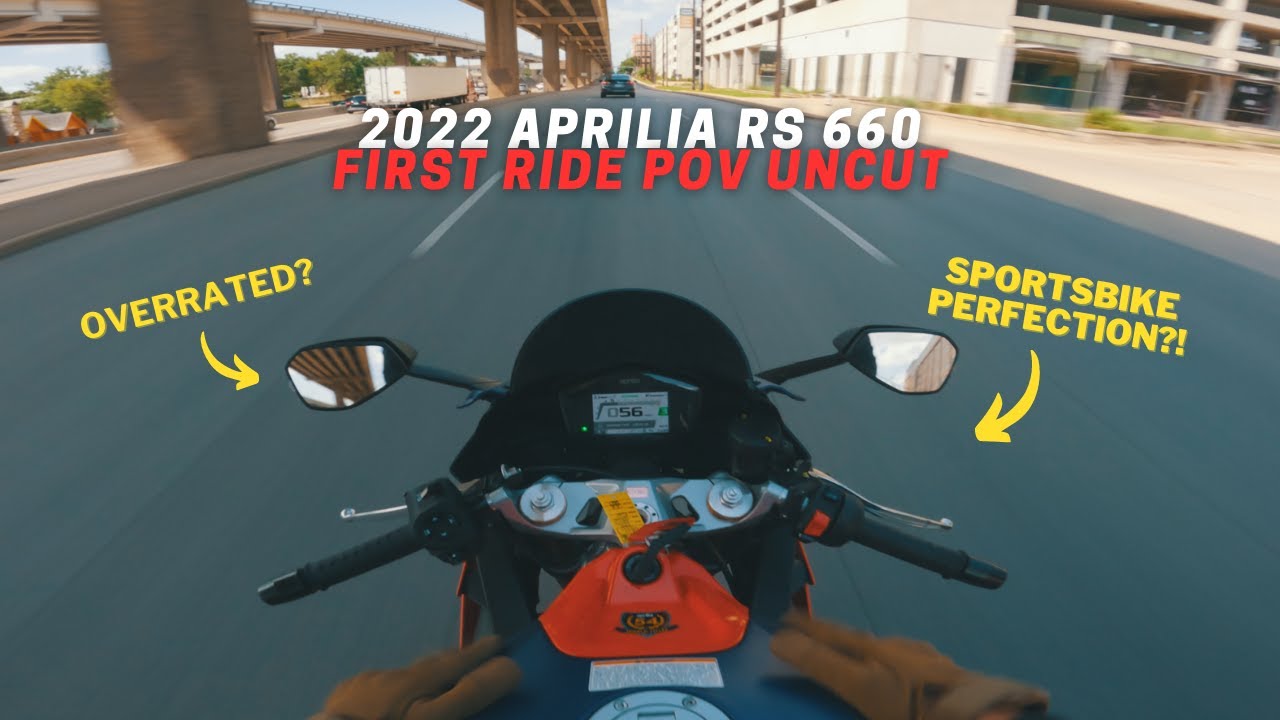 Worth The Hype!? | Aprilia RS 660 First Ride POV 4K (UNCUT)