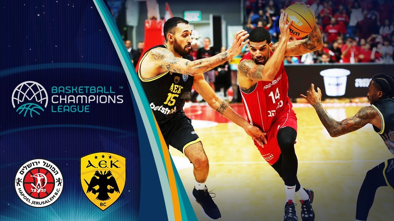 Hapoel Bank Yahav Jerusalem v AEK - Full Game - Basketball Champions League 2019-20