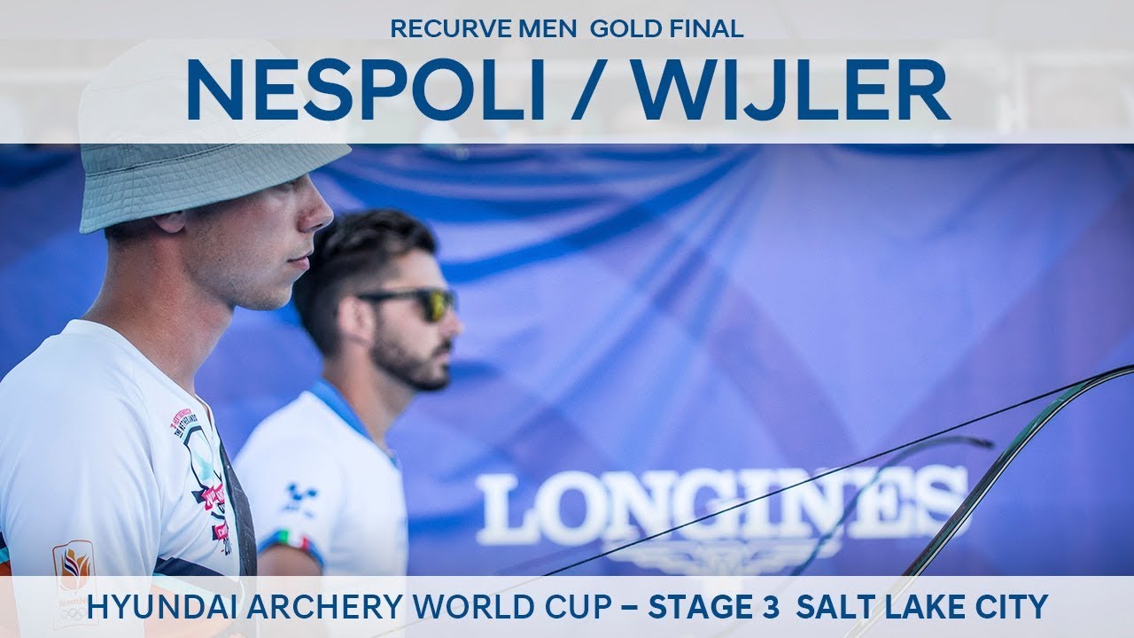 Mauro Nespoli v Steve Wijler – recurve men's gold | Salt Lake 2018 Hyundai Archery World Cup S3