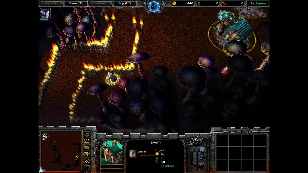 Warcraft 3: Diablo 1 Map - Full Playthrough