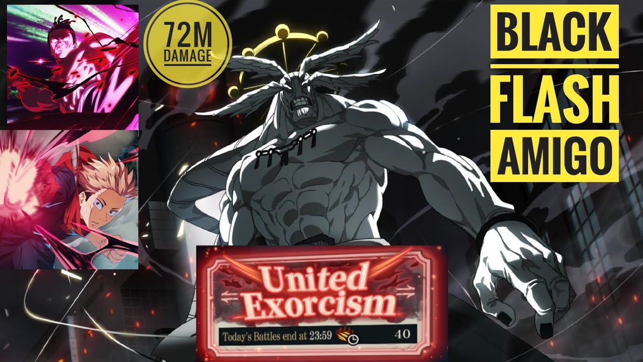 Yuji & Todo VS Mahoraga - United Exorcism Ya (Green) Unit - Jujutsu Kaisen Phantom Parade