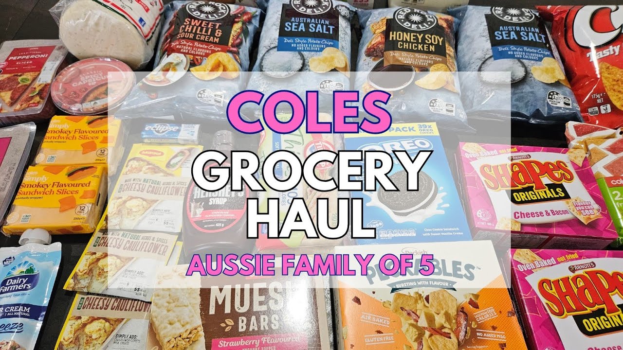 Coles Grocery Haul - Week One Flybys deal