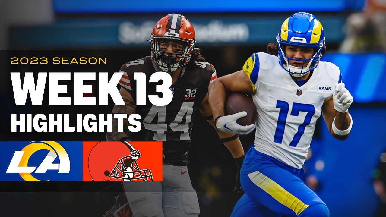 Highlights: Rams Top Plays vs. Browns | Puka's Record-Setting TD, John Johnson III's INT & More