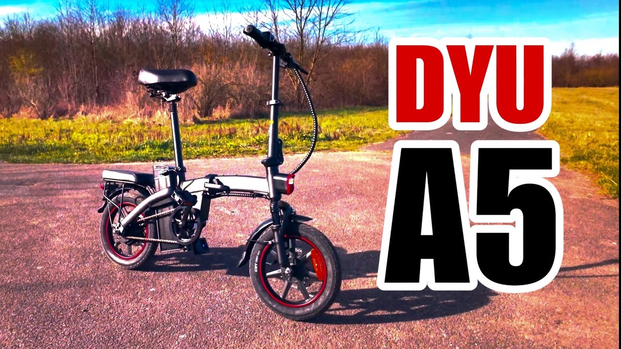 DYU A5 - Mini Klapp Ebike Test - Reichweite - Speed - Qualität - Handling etc.