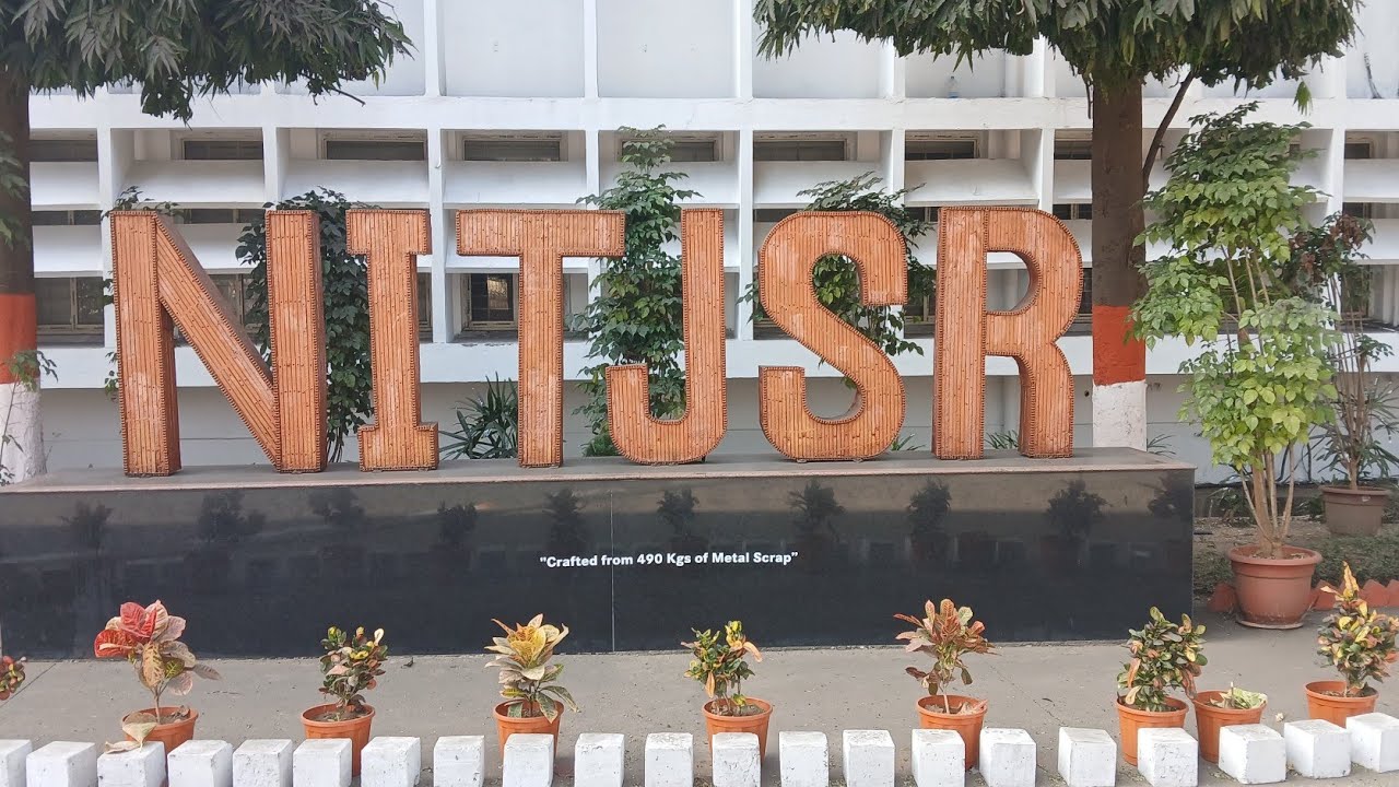Ride through NIT Jamshedpur | 341 acres campus • Hostel life • Metal art ⚙️🏍️