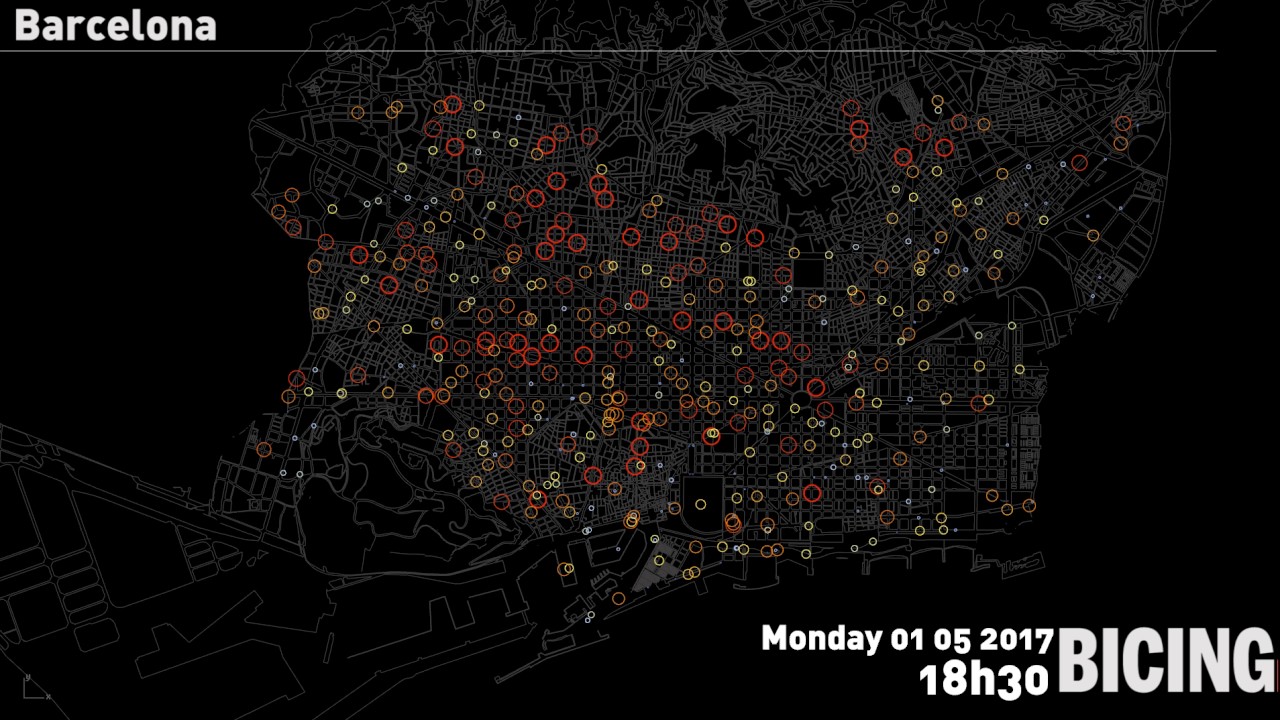 BICING USE _ Barcelona