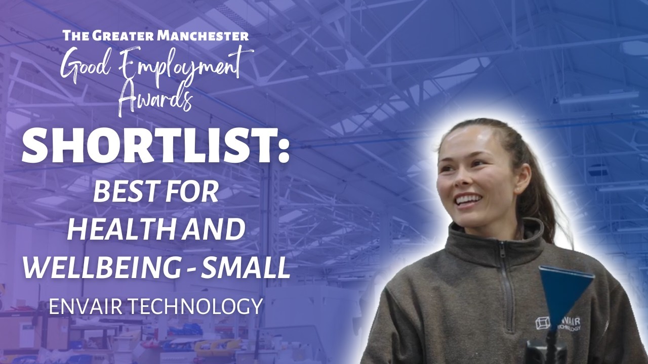 Shortlisted: Envair Technology | Best for Health and Wellbeing (Small) &ndash; Good Employment Awards 2026