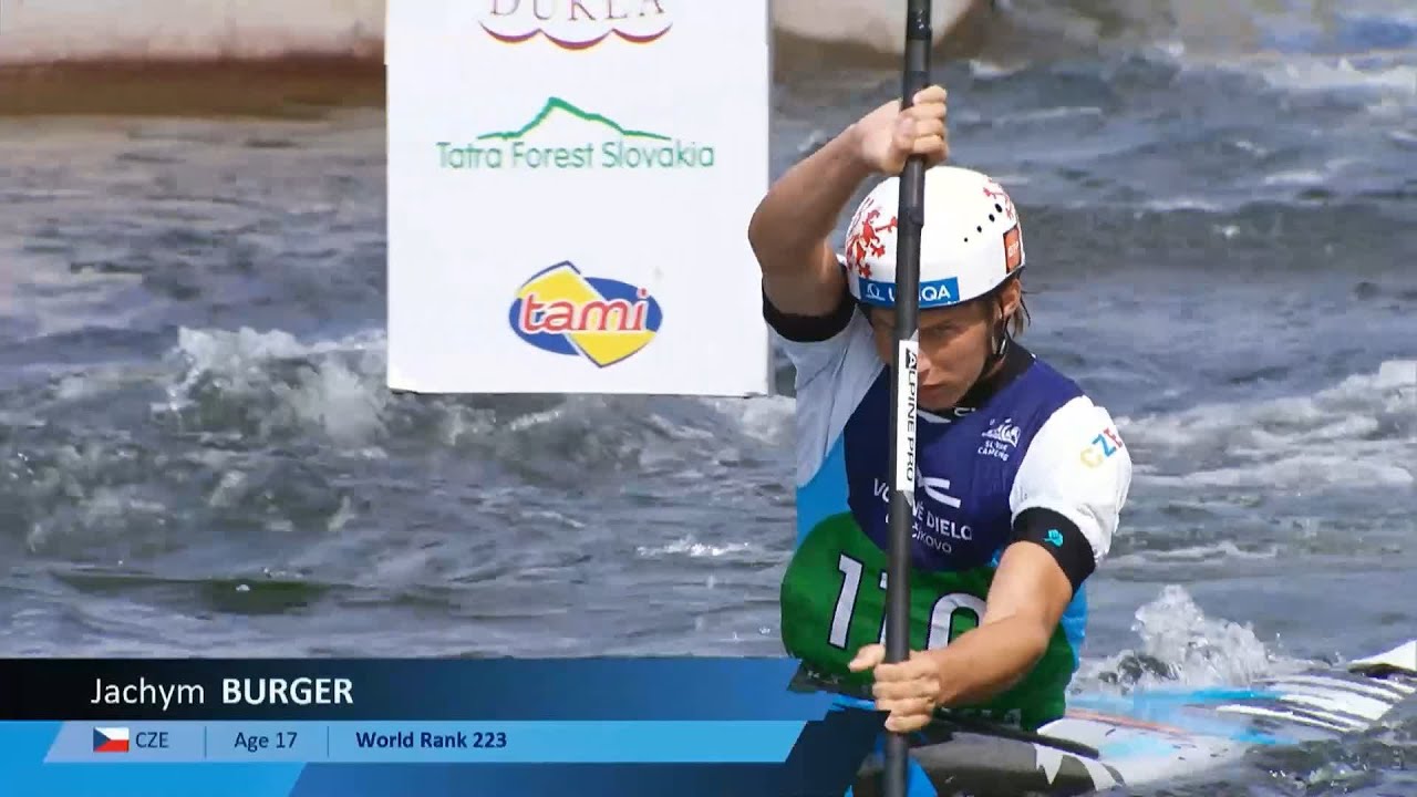 Jachym Burger, Czechia / U23 Final  2024 ICF Canoe-Kayak Slalom Junior & U23 World Championships