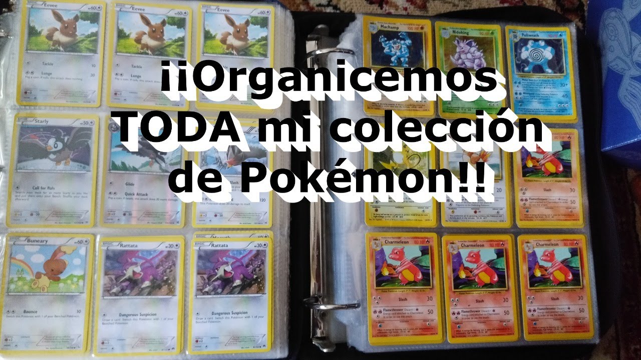 Vamos a organizar TODA mi colección de Pokémon EN VIVO PT 1