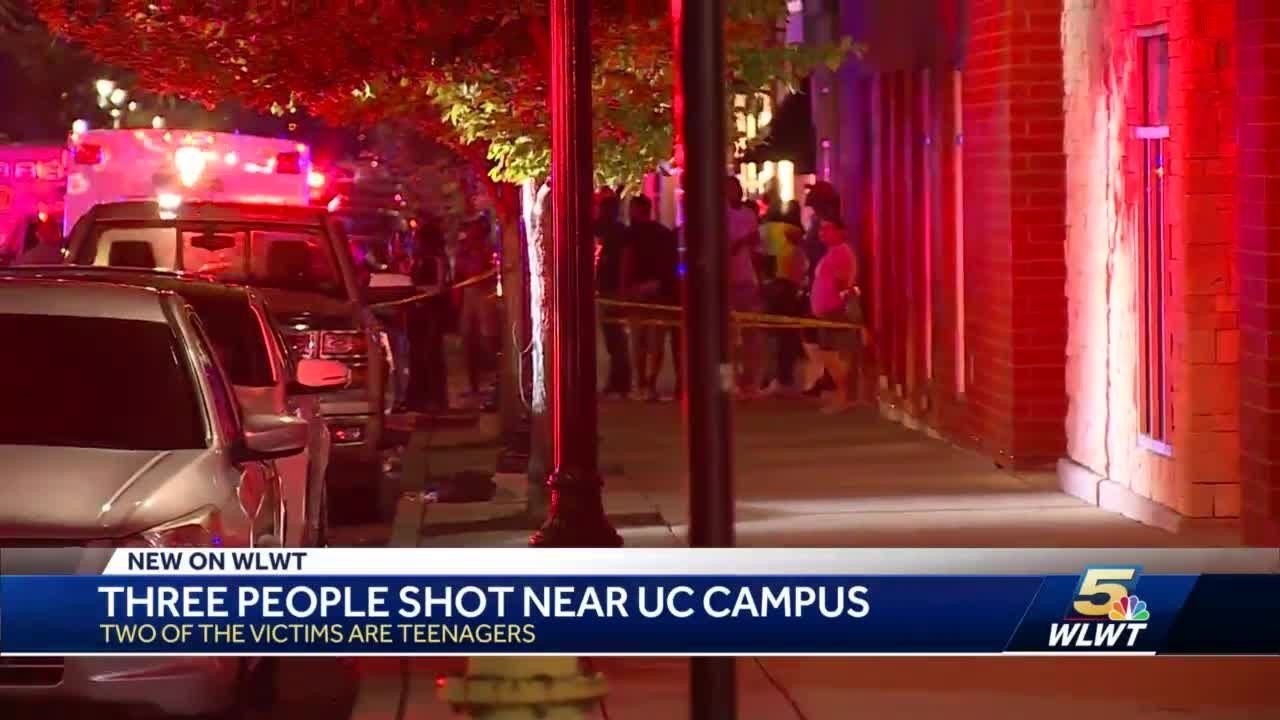 Police: 3 hospitalized, including 2 teenagers, after shooting near UC campus