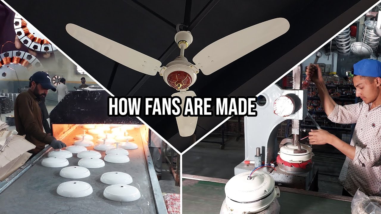 Watch amazing process of How to make ceiling fan, Pankhay kaisay bantay hyn complete factory process