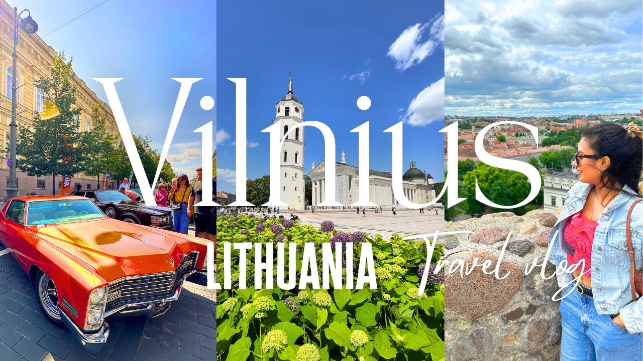 Vilnius Travel Vlog🏰| Lithuania | Street Art 🎨 & Cat Cafes | Top Spots to Visit | Europe VLOG