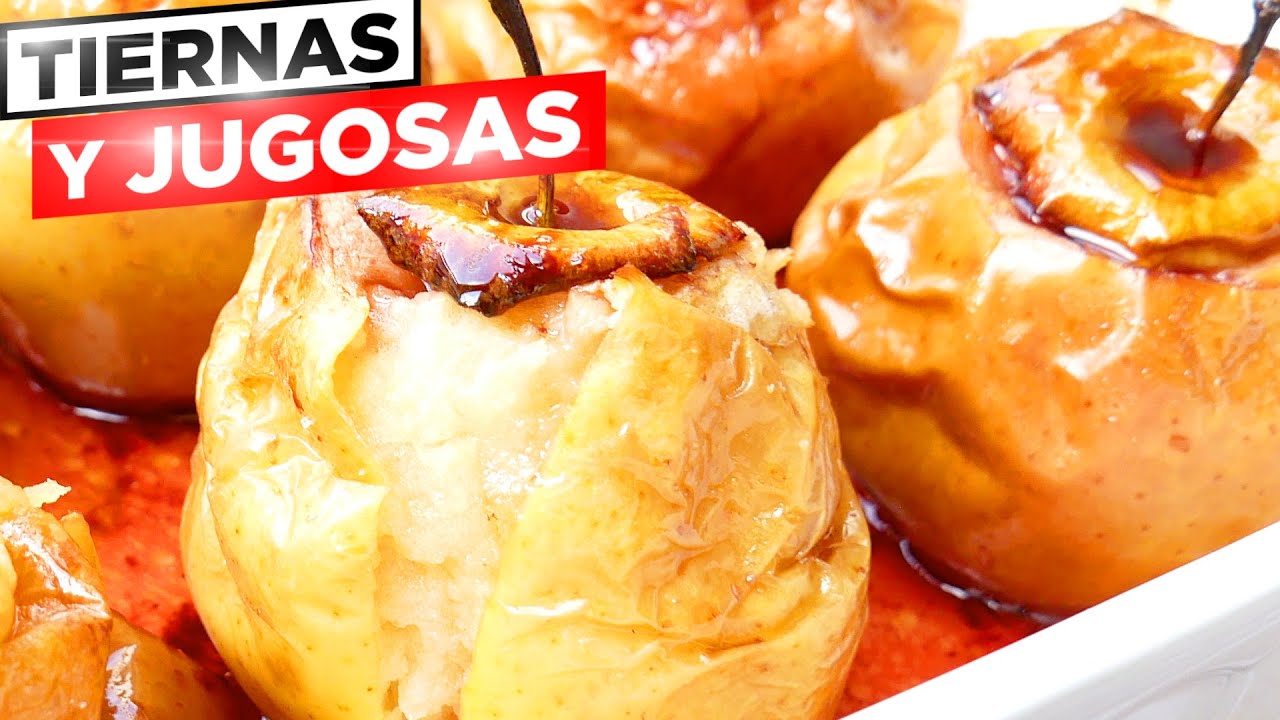 MANZANAS  ASADAS al HORNO 🍎😍 RECETA SECRETA DE MI ABUELA 🍏😜 te ENSEÑO TODOS LOS TRUCOS.
