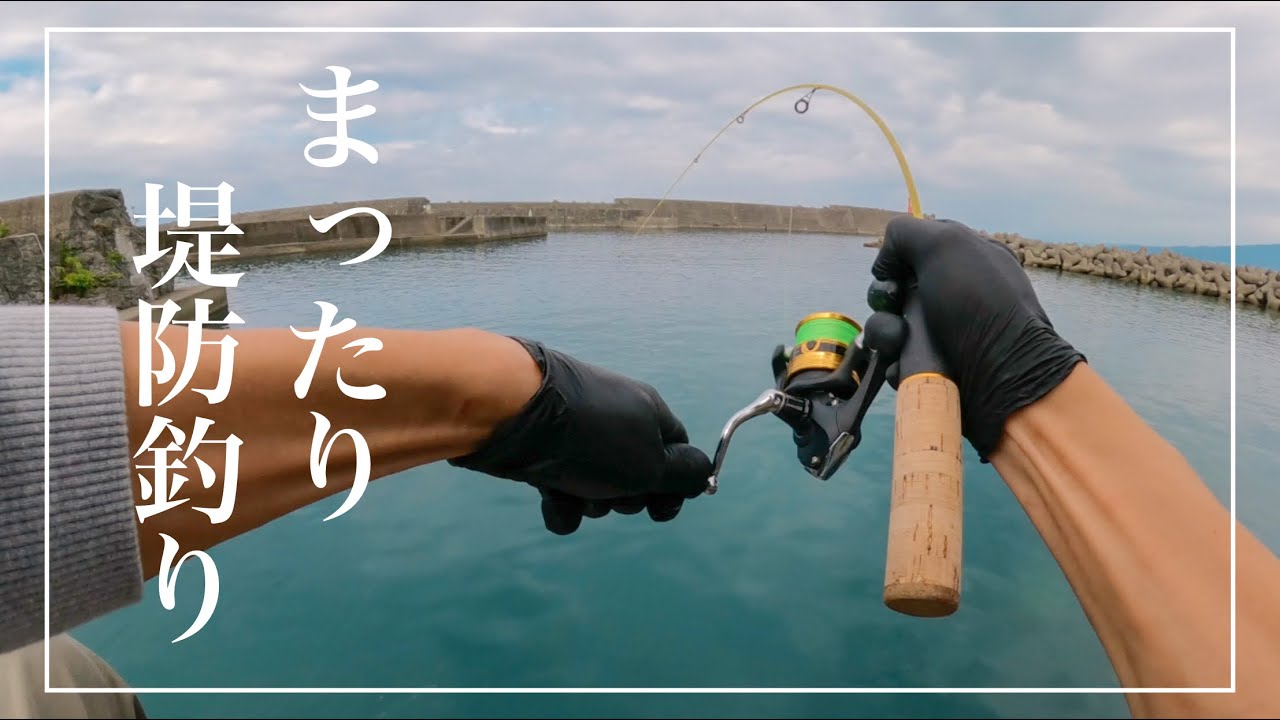 【ミャク釣り】秋の海でのんびり鱒レンで堤防釣り。