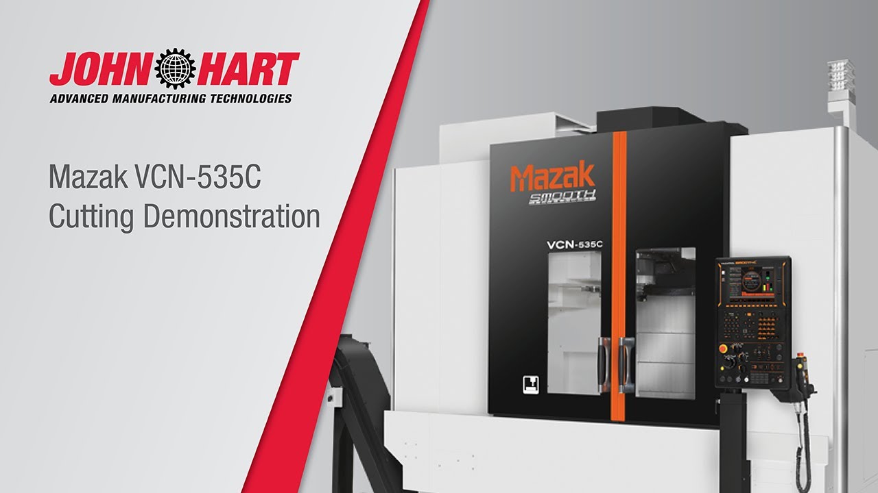Mazak VCN-535C Cutting Demonstration