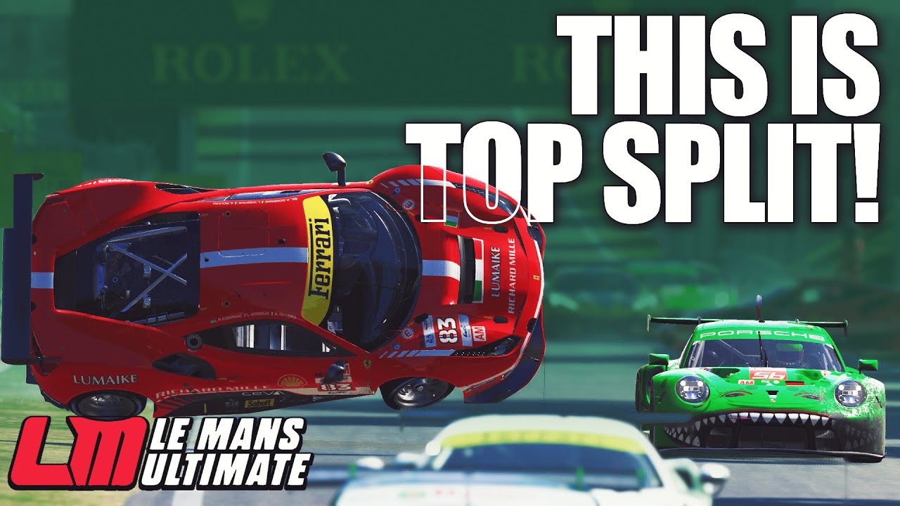 This Is TOP SPLIT By The Way! | Le Mans Ultimate | Porsche 911 RSR GTE