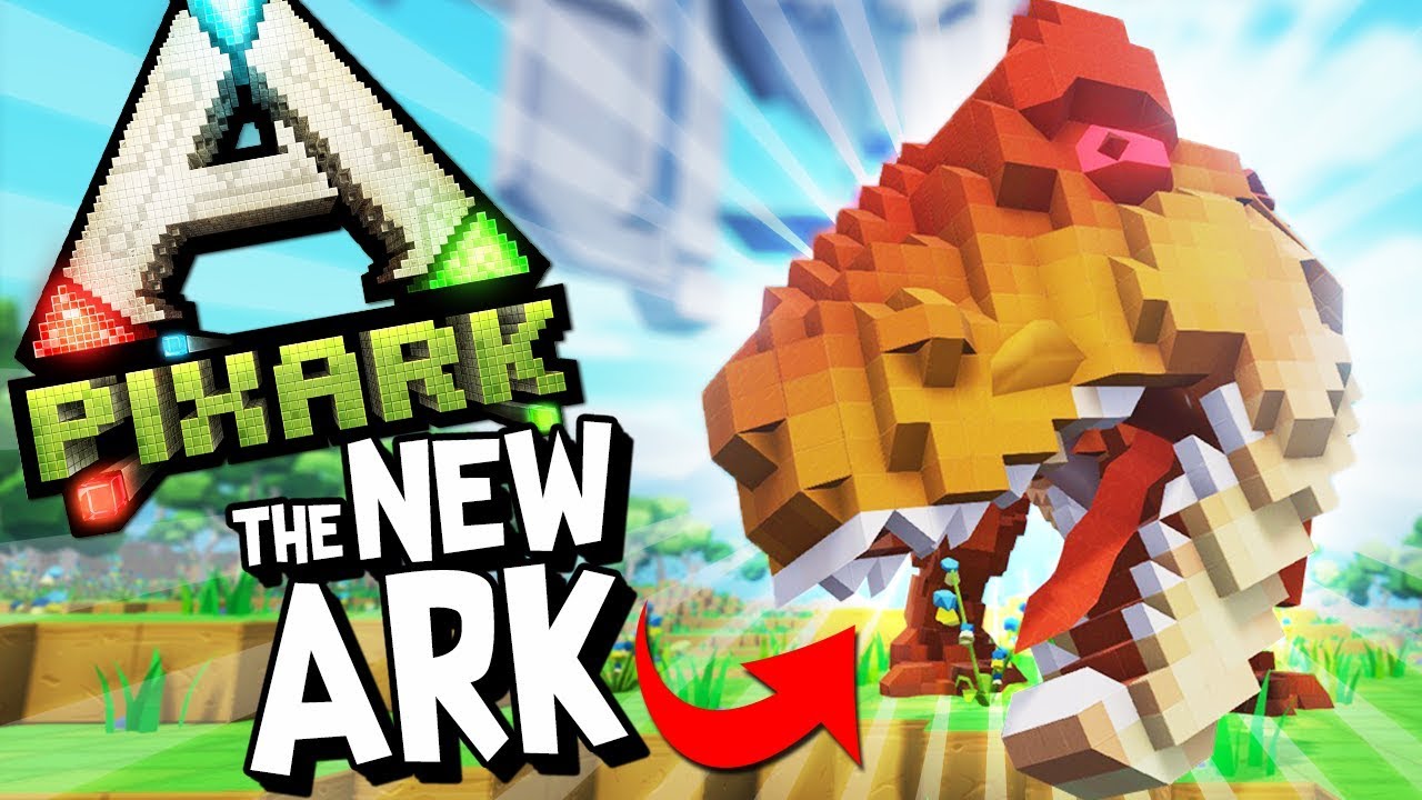 ARK 2! ARK Survival Evolved meets Minecraft! - PixARK Gameplay Ep #1