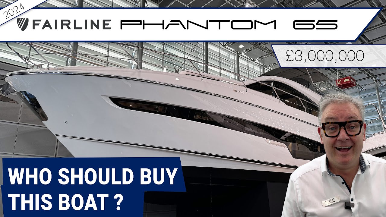 Fairline Phantom 65 2024 года — для кого построена эта лодка?
