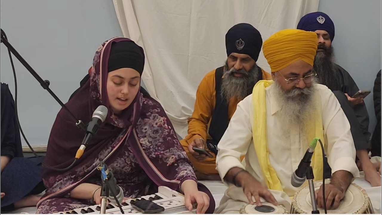 99 ਚੇਤਿ ਗੋਵਿੰਦੁ ਅਰਾਧੀਐ ਹੋਵੈ ਅਨੰਦੁ ਘਣਾ Chet Govindh Araadheeaai Jasleen Kaur Khalsa ji