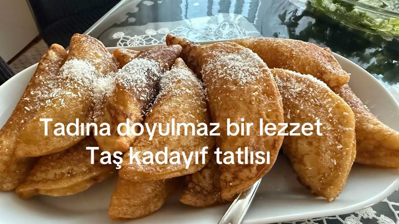 Ramazan tatlısı taş kadayıf hafif lezzetli 