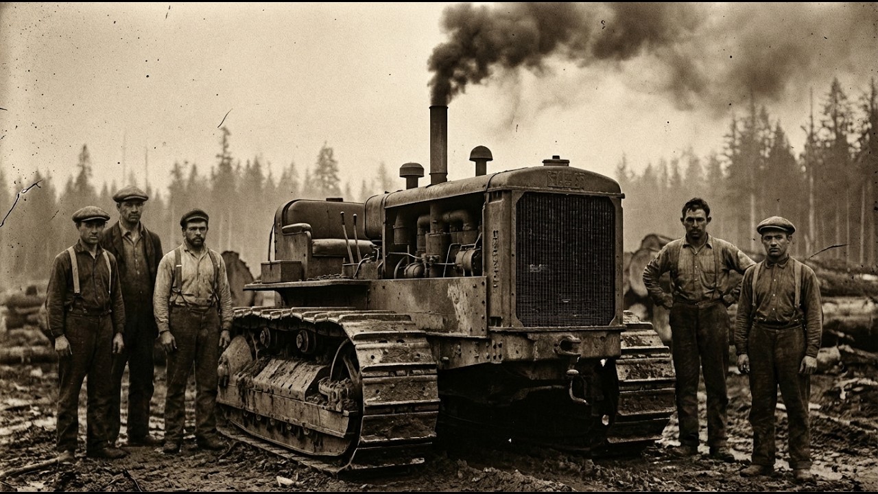 Before Hydraulics: How Caterpillar Killed the Steam Donkey (1930s)