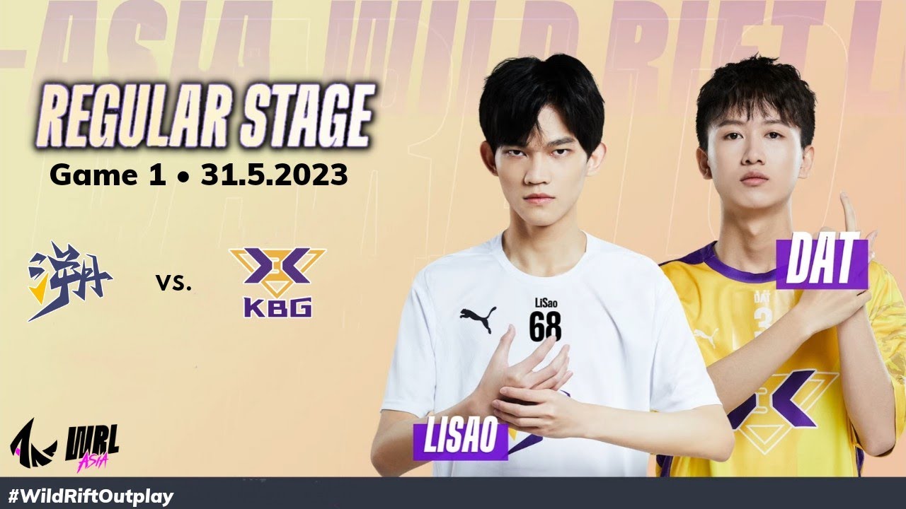 TE vs. KBG • Game 1 | Regular Stage | WRL Asia 2023 | Trace Esports vs. KeepBest Gaming