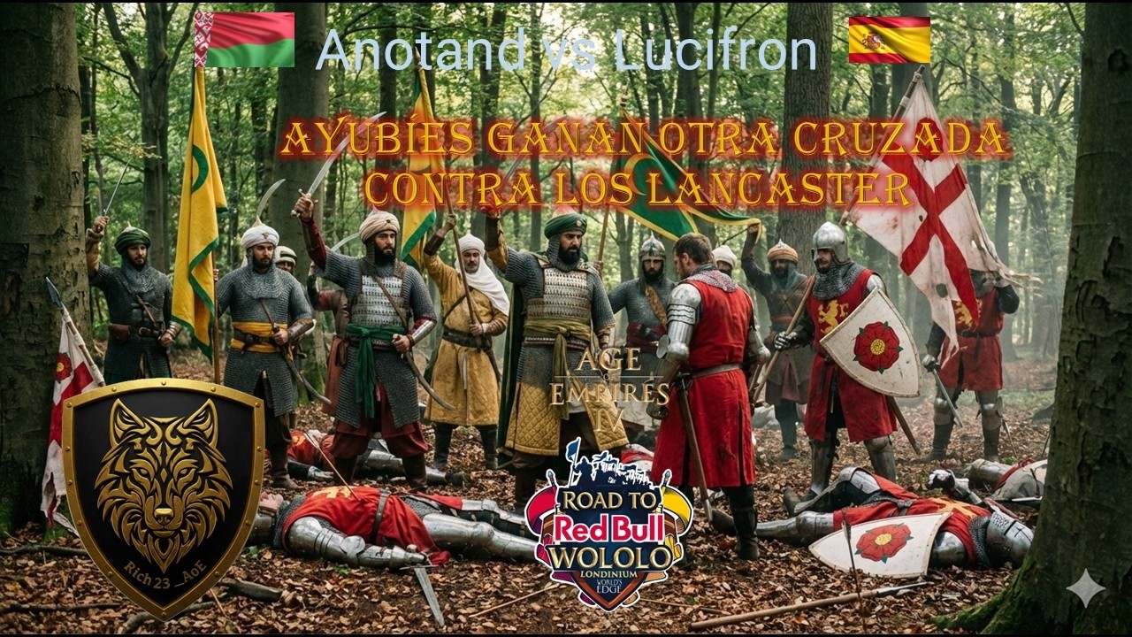 Anotand vs Lucifron | Road to Red Bull Wololo | Ayubíes ganan otra cruzada contra los Lancaster