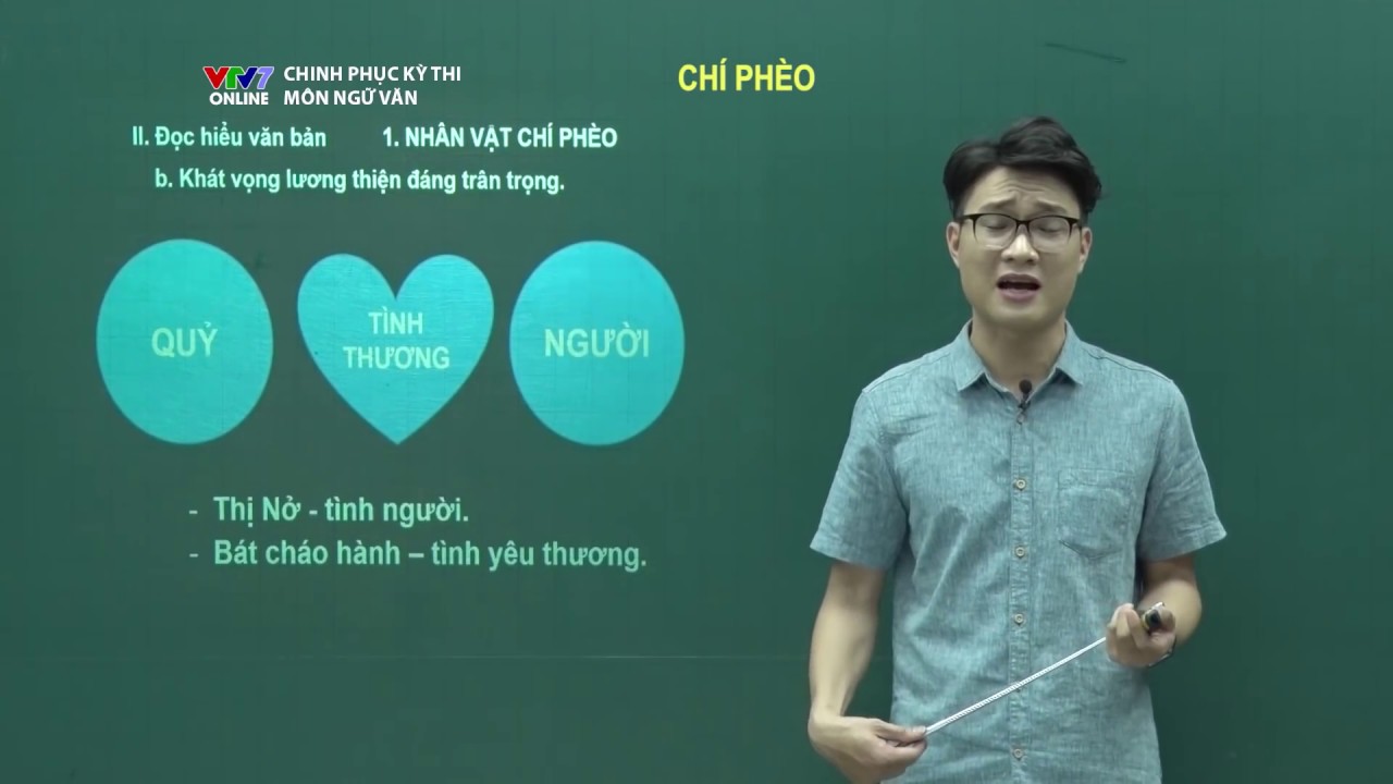 Ngữ Văn | Số 1: Chí Phèo | Chinh phục Kỳ thi 2018 | VTV7