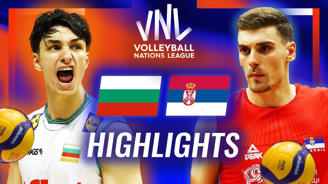 Bulgaria 🇧🇬 vs. Serbia 🇷🇸 - Highlights | Week 1 | Men's VNL 2026