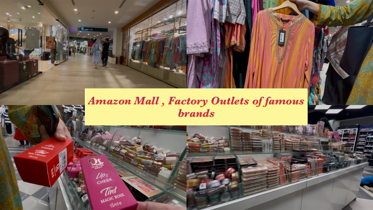Amazon Mall | Factory Outlets of famous brands | Chase Value | Eid Shopping