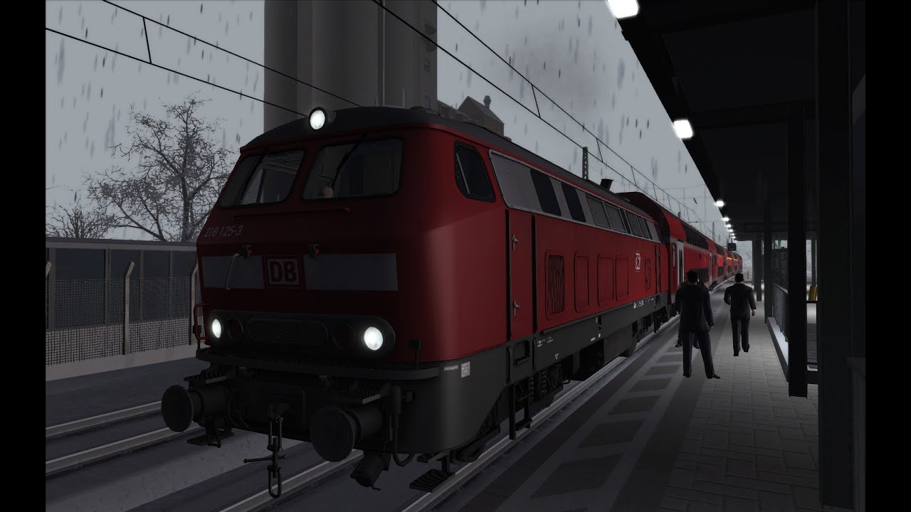Hamburg to L&uuml;beck: Part 1 | BR218 | Train Simulator 2017