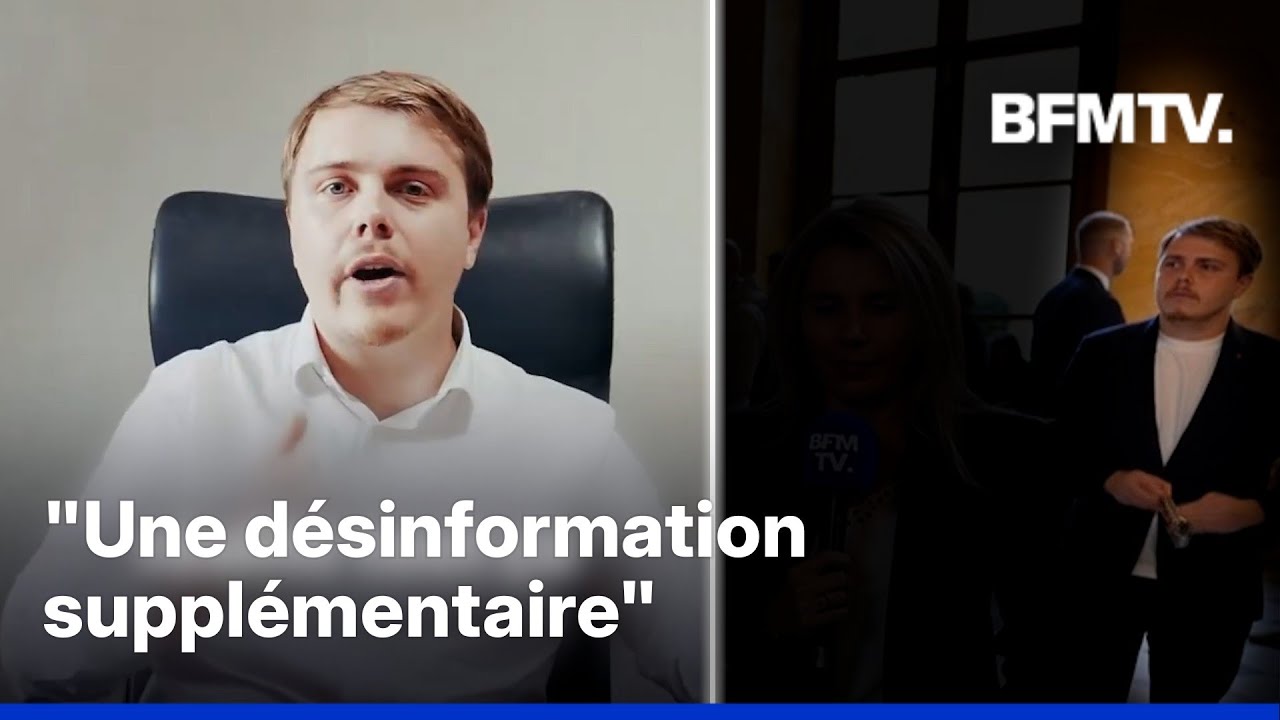 Le d&eacute;put&eacute; Louis Boyard r&eacute;pond aux attaques sur sa montre qu&rsquo;il attribue &agrave; 