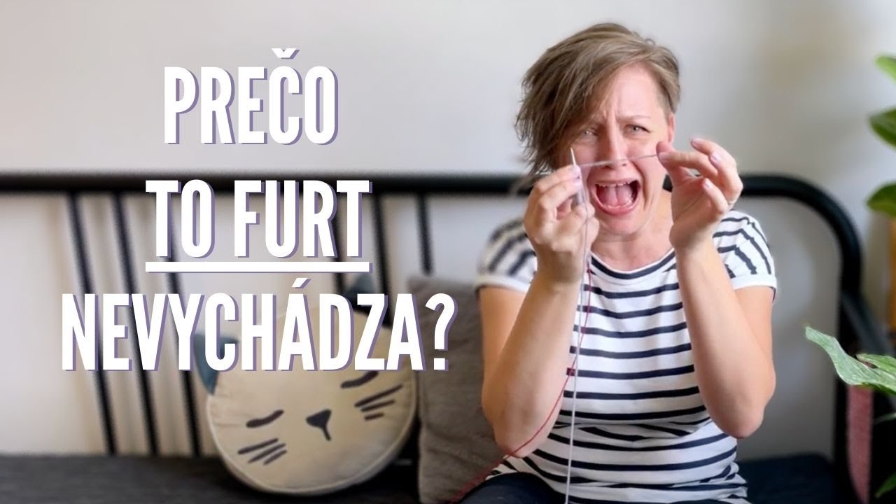Aký dlhý chvostík si treba nechať pri nahadzovaní očiek?