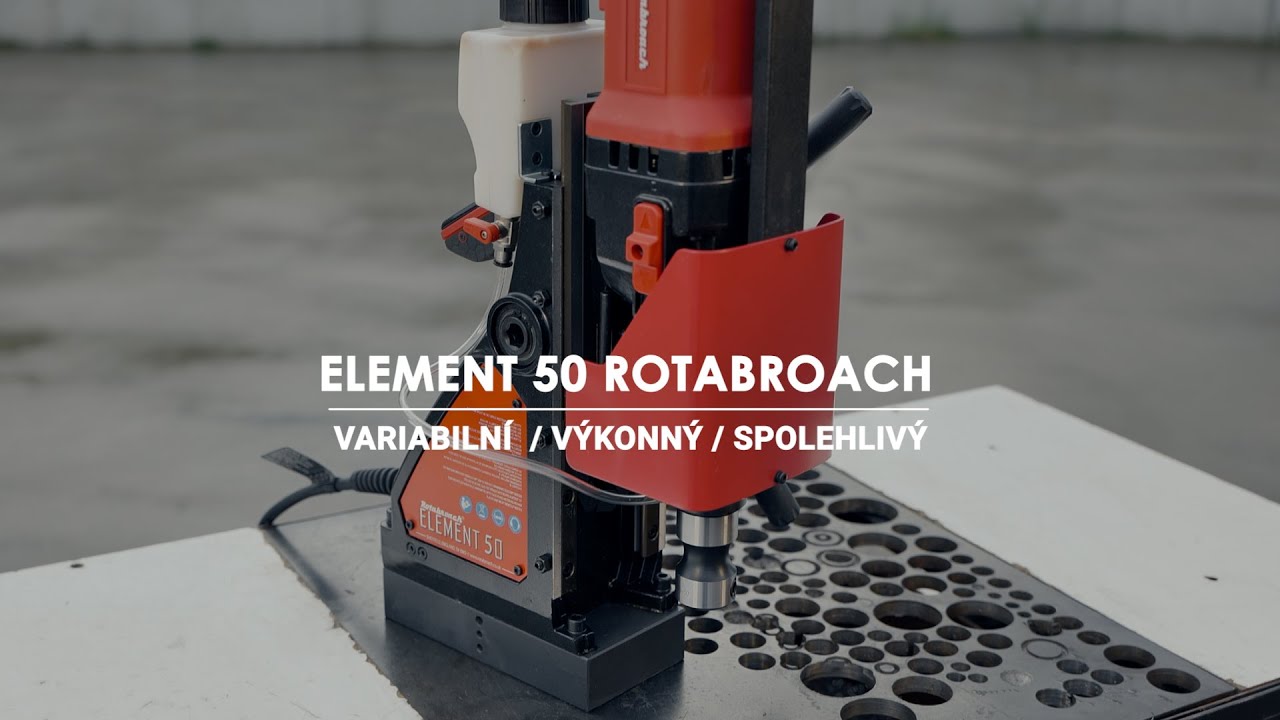 Magnetická vrtačka Element 50 Rotabroach | Cominvest CZ