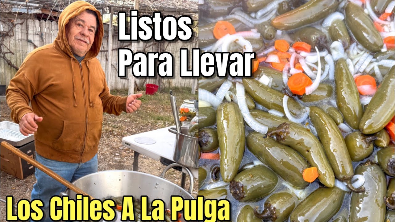 Don Chori En Acción Chiles Listos Para Vender En La Pulga!🌿🌶️