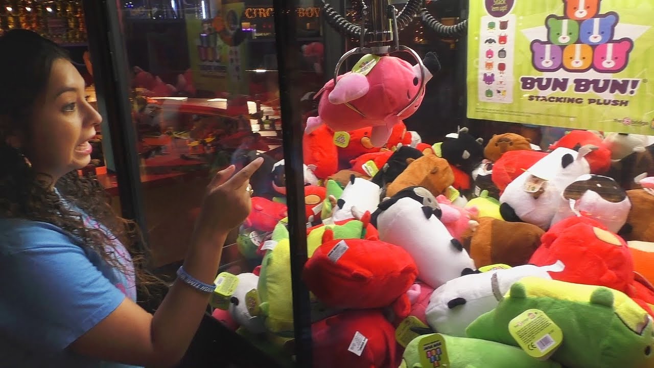 Claw Machine Wins at Circus Circus Las Vegas!