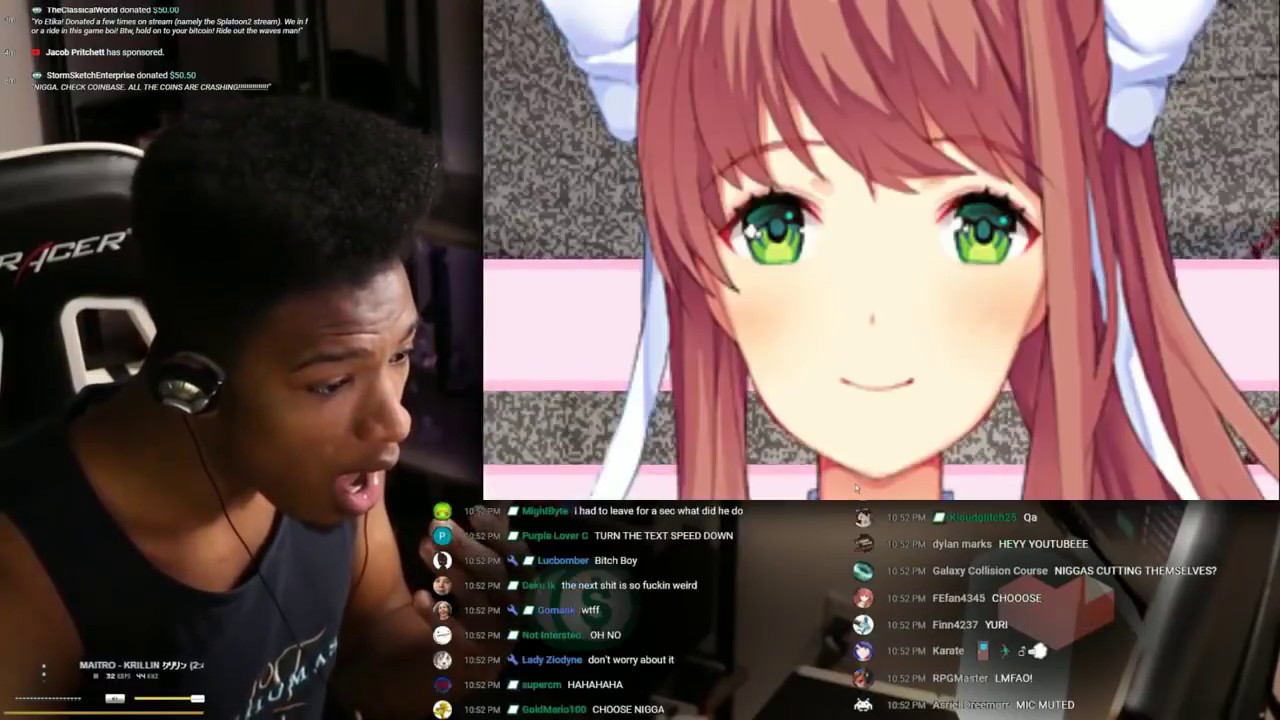 The Argument - Etika Plays Doki Doki Literature Club!