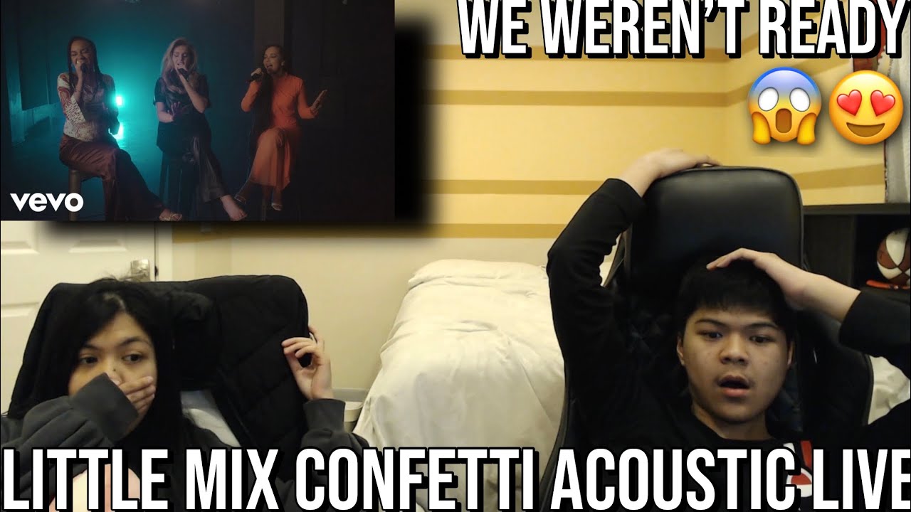 SIBLINGS React to Little Mix - Confetti (Acoustic) | OUR EARS HAVE BEEN BLESSED