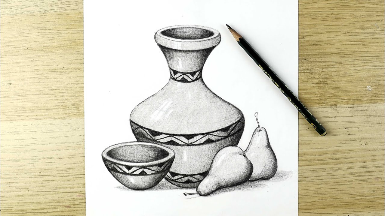 new drawing 2023 | easy drawing  / still life drawing | drawing | pencil drawing