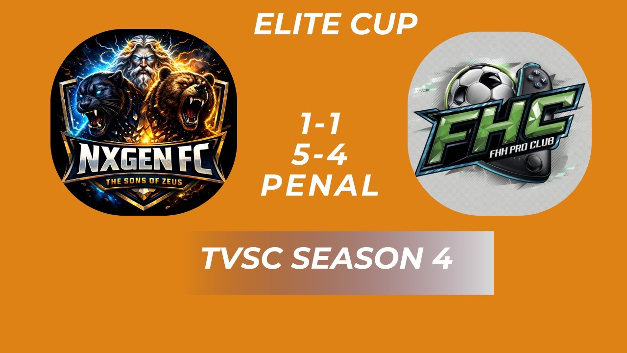 FHC PRO CLUB VS NXGEN FC (ELITE CUP 1/4 FINAL)