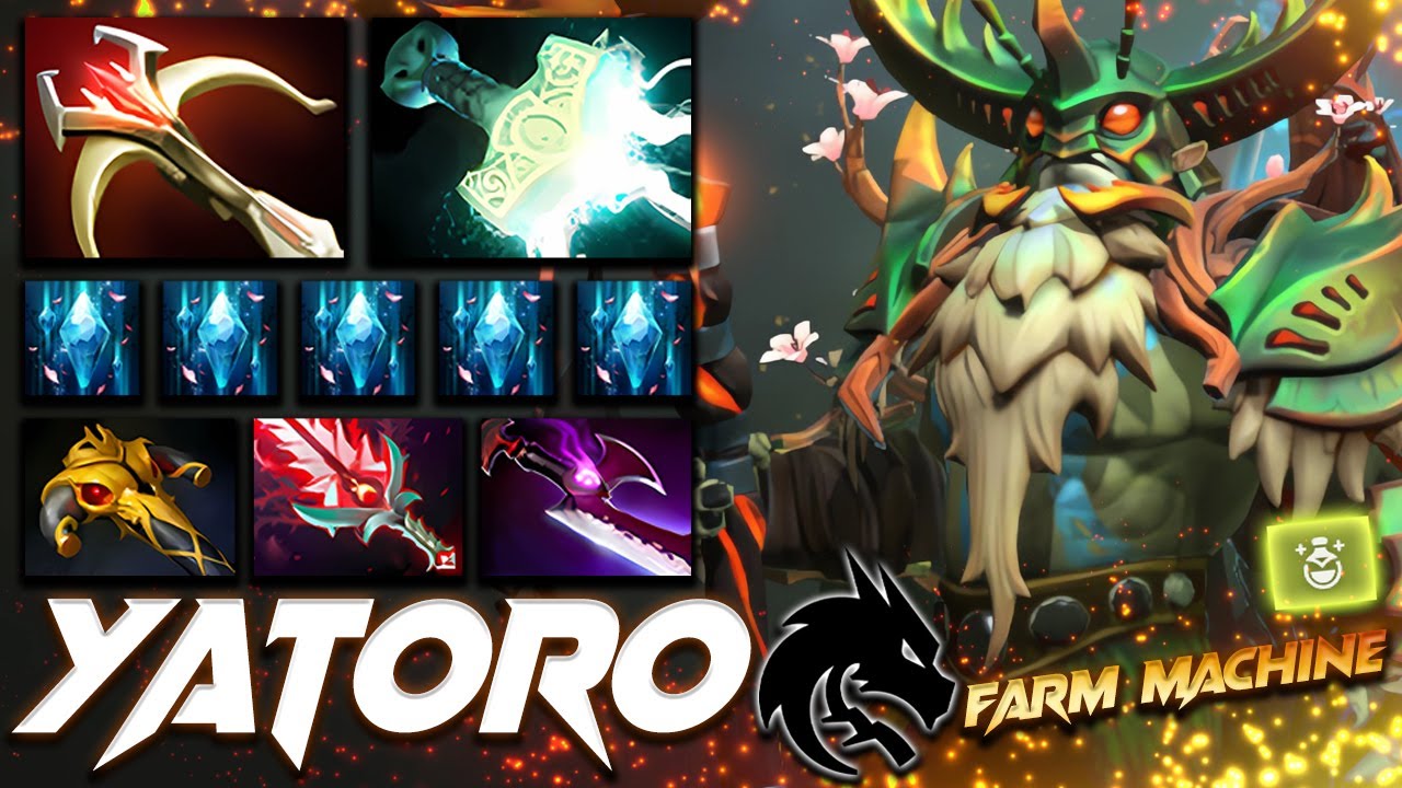 Yatoro Nature's Prophet Farm Furion - Dota 2 Pro Gameplay [Watch & Learn]