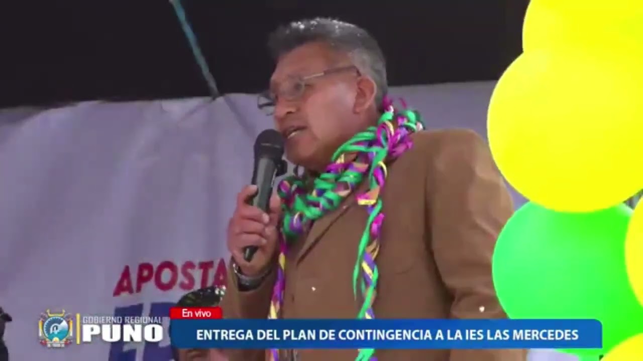 Entrega de Módulos de Contingencia IES Las Mercedes Juliaca