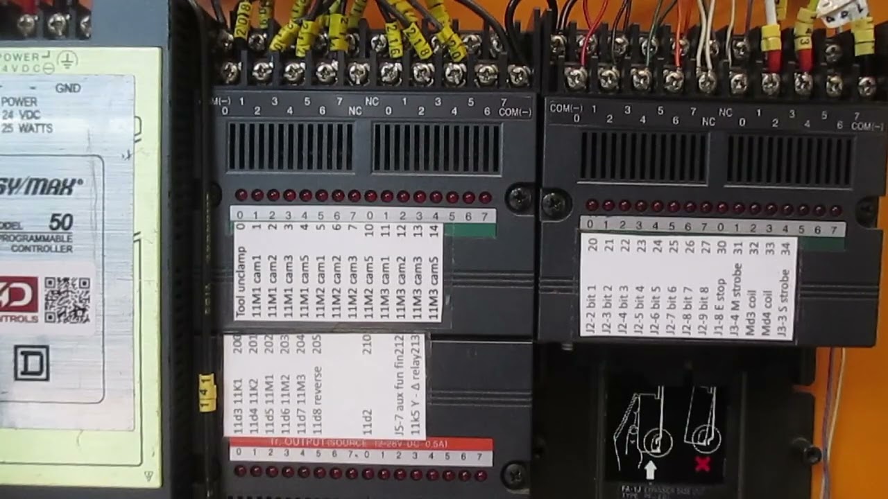 14 Handshaking between Heidehain TNC155 and Izumi PLC