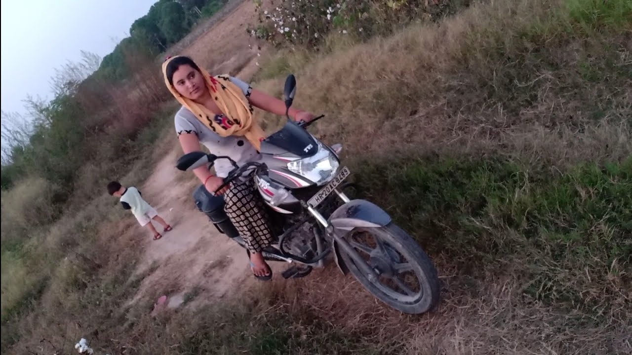 A Ride on Bike #6 | Girl Kick Start | Long Drive with Sharma ji