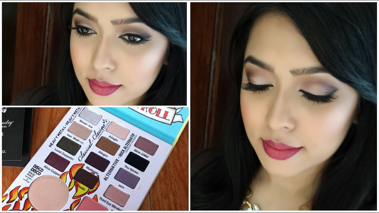 Autumn/Fall Inspired Makeup Tutorial- Balm Jovi Palette
