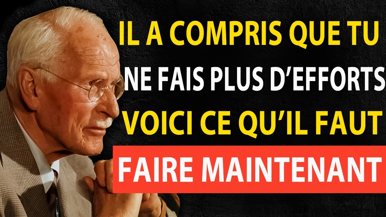 Cette personne voit que tu ne la poursuis plus — maintenant elle te teste | Carl Jung