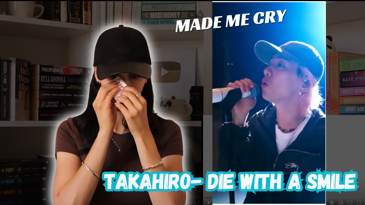 Die With A Smile (Cover by Taka from ONE OK ROCK) | REACTION