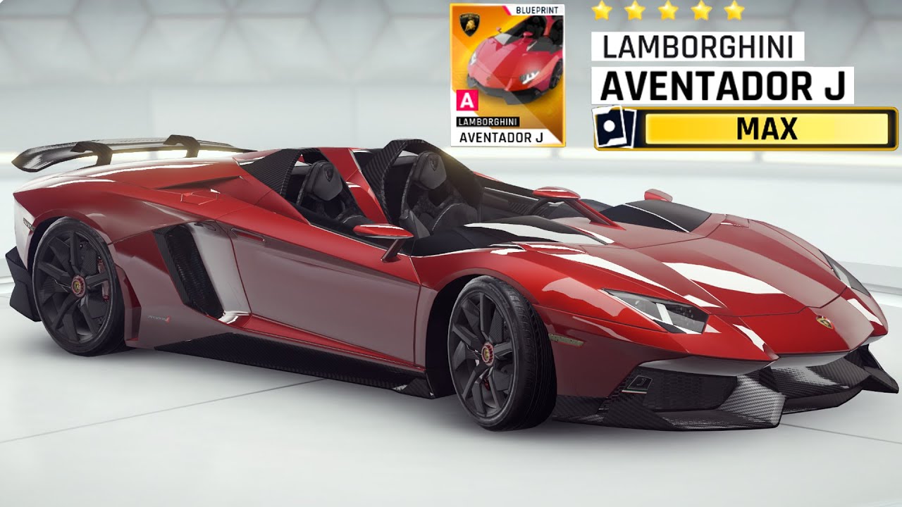 LAMBORGHINI AVENTADOR J - MAX! vs LEGEND League Multiplayer (ASPHALT LEGENDS)