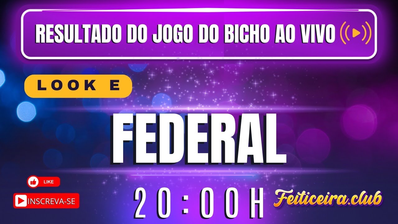 resultados ao vivo  FEDERAL  20:00 11/02/2026