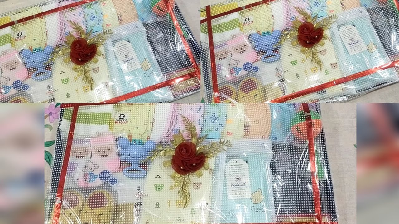 Easy baby trousseau packing ideas at home | How to pack clothes at home
